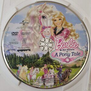 Barbie & Her Sisters in A Pony Tale DVD 2013 Universal Studios Disc Only No art